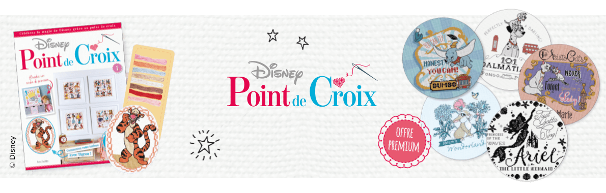 Collection Point de Croix Disney